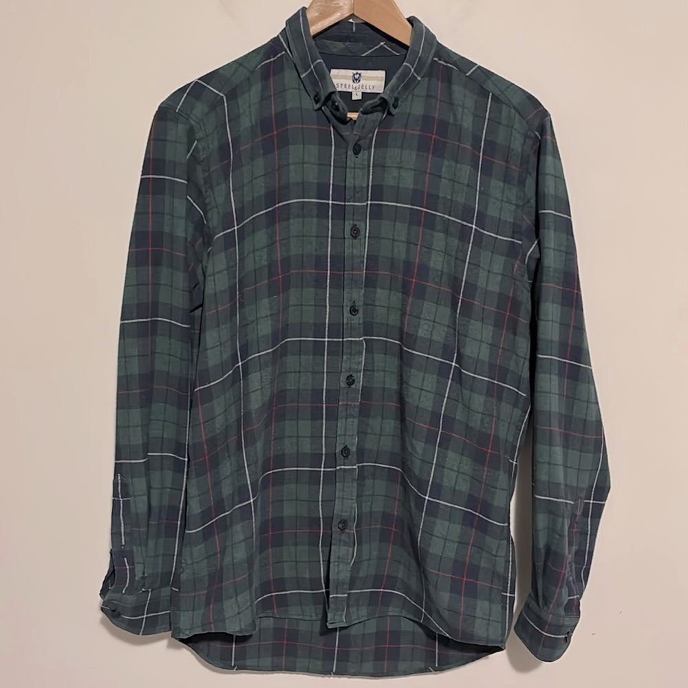 Steel & Jelly Plaid Flannel Shirt